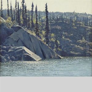 Mcalpine Channel, July Morning, Great Bear Lake by Francis Hans Johnston