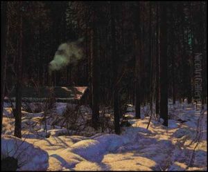 Golden Morning In March by Francis Hans Johnston