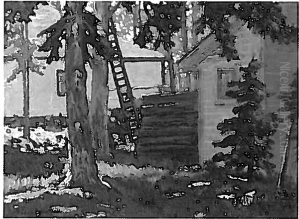 Summer Cottage Area, Balm Beach, Ontario - view 1