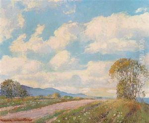 The Road To Town by Francis Hans Johnston