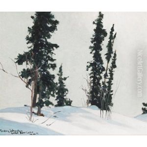 Frost Haze, Great Bear Lake, March by Francis Hans Johnston