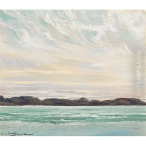 The Retreating Ice, June At Great Bear Lake N.w.t. by Francis Hans Johnston