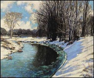 Threshhold Of Spring by Francis Hans Johnston