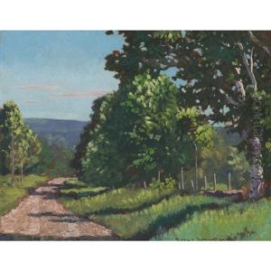 A Georgian Bay Road In June by Francis Hans Johnston