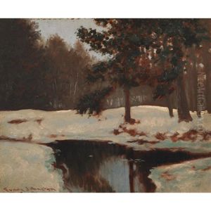 The Still Pool by Francis Hans Johnston