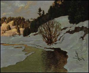 Roseate Gleam, York Mills Valley by Francis Hans Johnston