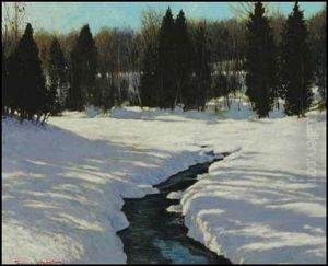 Winter Landscape by Francis Hans Johnston