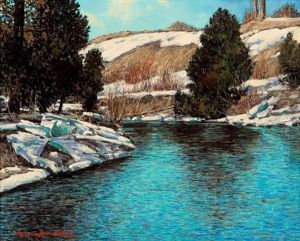 Vanquished Winter by Francis Hans Johnston