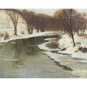 Winter's Waning On The Don by Francis Hans Johnston