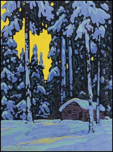 Cabin In The Snow - view 1