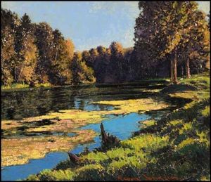 The Golden Lagoon by Francis Hans Johnston