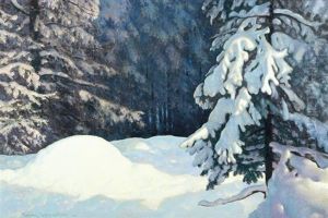 Beauty, Mantled Deep by Francis Hans Johnston