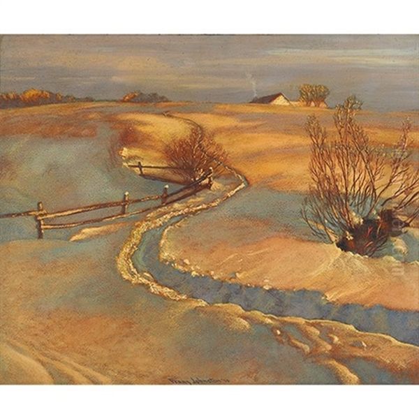 Sundown, Winter - view 1