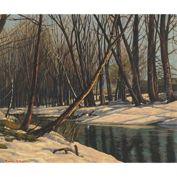 Winter Stream - view 1