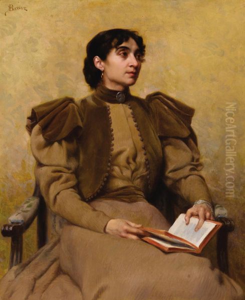 Portrait Of A Lady Reading - view 1