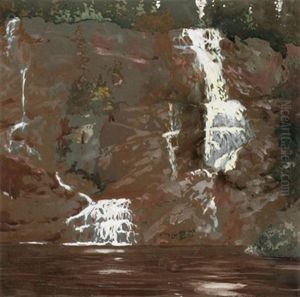Bridal Falls, Canyon, Algoma by Francis Hans Johnston