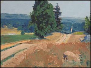 The Valley Road by Francis Hans Johnston