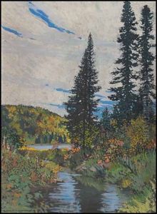 Spruce Sentinels, Algoma, Ontario by Francis Hans Johnston