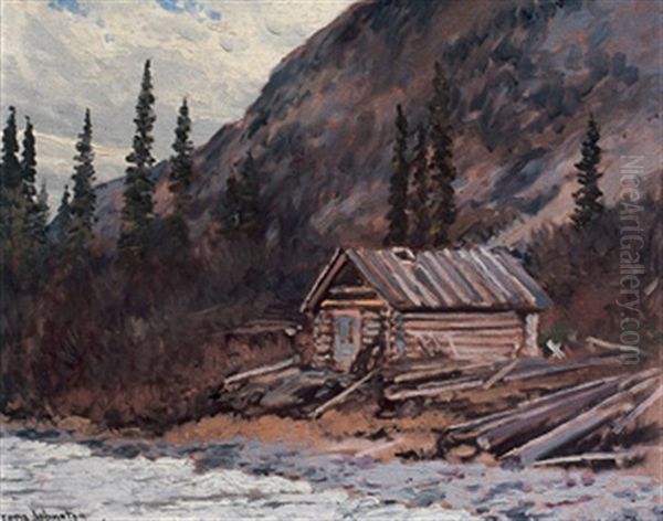 One Of The Early Cabins, Labine Bay, Great Bear Lake, N.w.t. - view 1