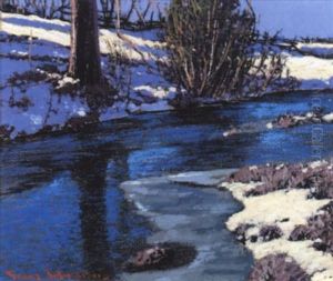 The Bright Sun Of Spring by Francis Hans Johnston