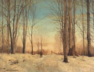 Spring Song In The Sugar Bush by Francis Hans Johnston