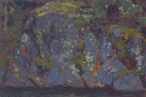 Rocks, Poplar Bay, Algoma by Francis Hans Johnston
