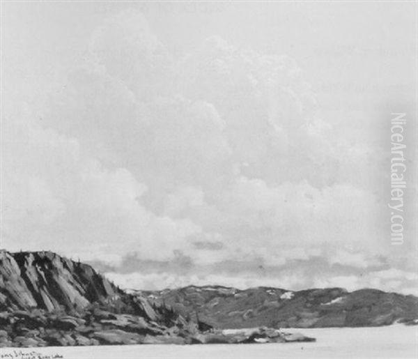Thunder Clouds Over Great Bear Lake, N.w.t. - view 1