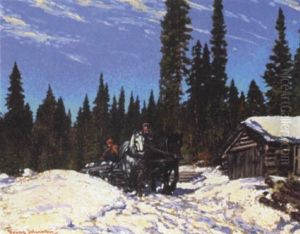 Horse And Sled