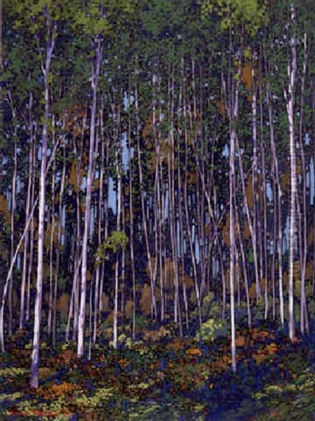 Silver Birch Grove - view 1