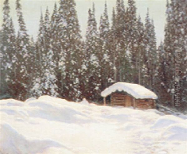 Northern Spires, A Prospector's Cabin - view 1