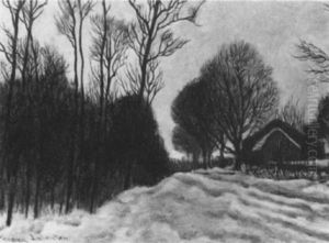 December Sundown by Francis Hans Johnston
