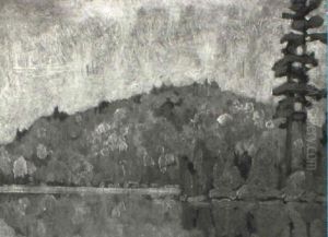 The Golden Hill, Mongoose Lake by Francis Hans Johnston
