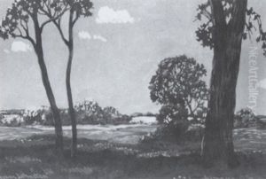 Summer Landscape by Francis Hans Johnston