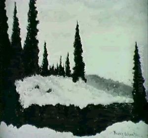 Winter Solitude On A Nerthern River by Francis Hans Johnston