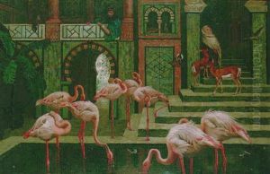 The Pets Of An Eastern Palace - A Tunisian Study by Harry Hamilton Johnston