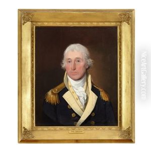 Pair Of Portraits: General Jacob Gill  And His Wife Hester