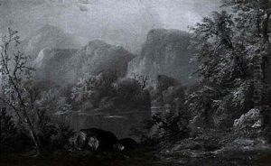 Autumn Landscape by John Humphreys Johnston