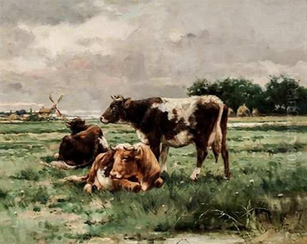 Landscape With Cows - view 1