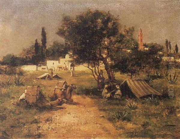 Arab Encampment - view 1