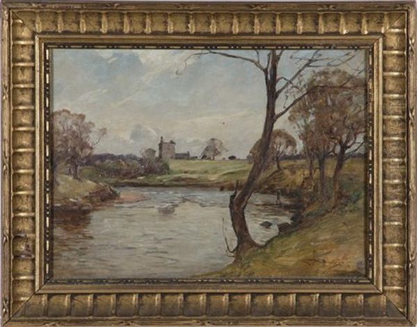 Scene Along A River - view 1