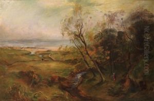 Where The Burnie Runs Into The Sea by George Whitton Johnstone