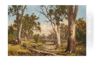 The Yarra Track To Woods Point by Henry James Johnstone