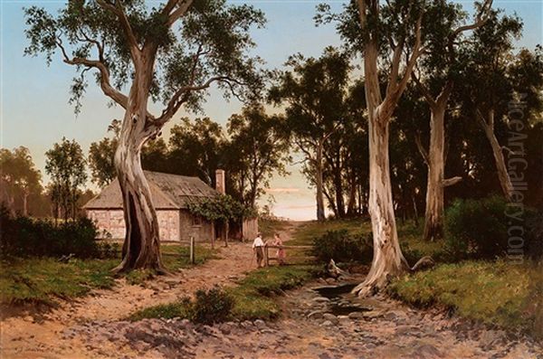 At Burnside Near Adelaide, S.a., 1878 - view 1