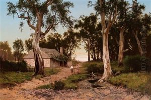 At Burnside Near Adelaide, S.a., 1878 by Henry James Johnstone