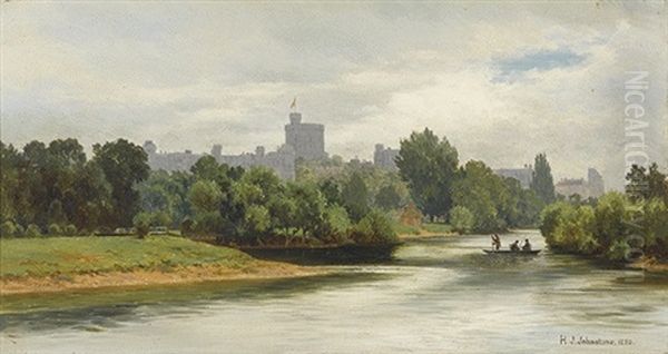 Windsor Castle From Eton College - view 1
