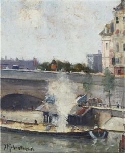 Paris, 1914 by John Young Johnstone