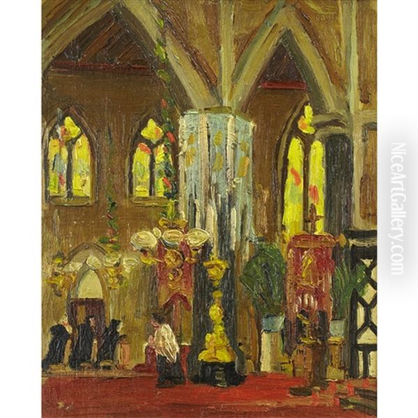 Interior Of A Cathedral - view 1