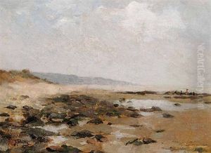 Untitled - The Beach Party by John Young Johnstone