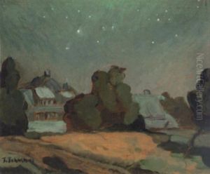 Starry Night by John Young Johnstone