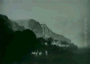 Paysage Italien by Dominique-Adolphe Grenet de Joigny